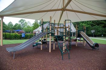 Covered children's playground